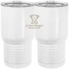 20 oz. Tall Stainless Steel Vacuum Insulated Tumbler White Thumbnail