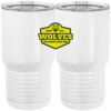20 oz. Tall Stainless Steel Vacuum Insulated Tumbler White Thumbnail