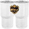 20 oz. Tall Stainless Steel Vacuum Insulated Tumbler White Thumbnail