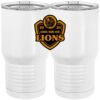20 oz. Tall Stainless Steel Vacuum Insulated Tumbler White Thumbnail