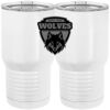 20 oz. Tall Stainless Steel Vacuum Insulated Tumbler White Thumbnail