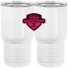 20 oz. Tall Stainless Steel Vacuum Insulated Tumbler White Thumbnail