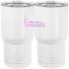 20 oz. Tall Stainless Steel Vacuum Insulated Tumbler White Thumbnail