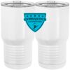 20 oz. Tall Stainless Steel Vacuum Insulated Tumbler White Thumbnail