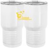 20 oz. Tall Stainless Steel Vacuum Insulated Tumbler White Thumbnail
