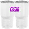 20 oz. Tall Stainless Steel Vacuum Insulated Tumbler White Thumbnail