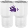 20 oz. Tall Stainless Steel Vacuum Insulated Tumbler White Thumbnail