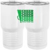 20 oz. Tall Stainless Steel Vacuum Insulated Tumbler White Thumbnail