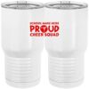 20 oz. Tall Stainless Steel Vacuum Insulated Tumbler White Thumbnail