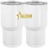 20 oz. Tall Stainless Steel Vacuum Insulated Tumbler White Thumbnail