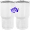 20 oz. Tall Stainless Steel Vacuum Insulated Tumbler White Thumbnail