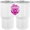 20 oz. Tall Stainless Steel Vacuum Insulated Tumbler White Thumbnail