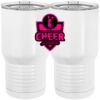 20 oz. Tall Stainless Steel Vacuum Insulated Tumbler White Thumbnail