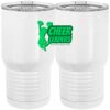 20 oz. Tall Stainless Steel Vacuum Insulated Tumbler White Thumbnail