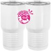 20 oz. Tall Stainless Steel Vacuum Insulated Tumbler White Thumbnail