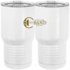 20 oz. Tall Stainless Steel Vacuum Insulated Tumbler White Thumbnail