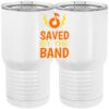 20 oz. Tall Stainless Steel Vacuum Insulated Tumbler White Thumbnail