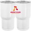 20 oz. Tall Stainless Steel Vacuum Insulated Tumbler White Thumbnail
