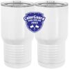 20 oz. Tall Stainless Steel Vacuum Insulated Tumbler White Thumbnail