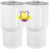 20 oz. Tall Stainless Steel Vacuum Insulated Tumbler White Thumbnail