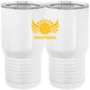 20 oz. Tall Stainless Steel Vacuum Insulated Tumbler White Thumbnail