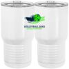 20 oz. Tall Stainless Steel Vacuum Insulated Tumbler White Thumbnail