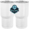 20 oz. Tall Stainless Steel Vacuum Insulated Tumbler White Thumbnail