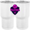 20 oz. Tall Stainless Steel Vacuum Insulated Tumbler White Thumbnail