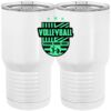 20 oz. Tall Stainless Steel Vacuum Insulated Tumbler White Thumbnail