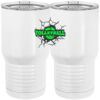 20 oz. Tall Stainless Steel Vacuum Insulated Tumbler White Thumbnail