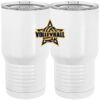 20 oz. Tall Stainless Steel Vacuum Insulated Tumbler White Thumbnail
