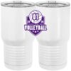 20 oz. Tall Stainless Steel Vacuum Insulated Tumbler White Thumbnail