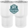 20 oz. Tall Stainless Steel Vacuum Insulated Tumbler White Thumbnail