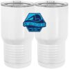 20 oz. Tall Stainless Steel Vacuum Insulated Tumbler White Thumbnail