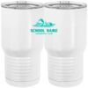 20 oz. Tall Stainless Steel Vacuum Insulated Tumbler White Thumbnail