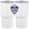 20 oz. Tall Stainless Steel Vacuum Insulated Tumbler White Thumbnail