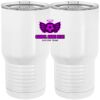 20 oz. Tall Stainless Steel Vacuum Insulated Tumbler White Thumbnail
