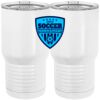 20 oz. Tall Stainless Steel Vacuum Insulated Tumbler White Thumbnail