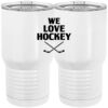 20 oz. Tall Stainless Steel Vacuum Insulated Tumbler White Thumbnail