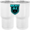 20 oz. Tall Stainless Steel Vacuum Insulated Tumbler White Thumbnail