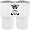 20 oz. Tall Stainless Steel Vacuum Insulated Tumbler White Thumbnail