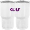 20 oz. Tall Stainless Steel Vacuum Insulated Tumbler White Thumbnail