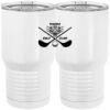 20 oz. Tall Stainless Steel Vacuum Insulated Tumbler White Thumbnail