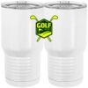 20 oz. Tall Stainless Steel Vacuum Insulated Tumbler White Thumbnail