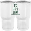 20 oz. Tall Stainless Steel Vacuum Insulated Tumbler White Thumbnail