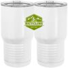20 oz. Tall Stainless Steel Vacuum Insulated Tumbler White Thumbnail