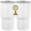 20 oz. Tall Stainless Steel Vacuum Insulated Tumbler White Thumbnail