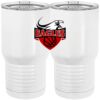 20 oz. Tall Stainless Steel Vacuum Insulated Tumbler White Thumbnail