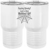 20 oz. Tall Stainless Steel Vacuum Insulated Tumbler White Thumbnail