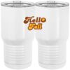 20 oz. Tall Stainless Steel Vacuum Insulated Tumbler White Thumbnail